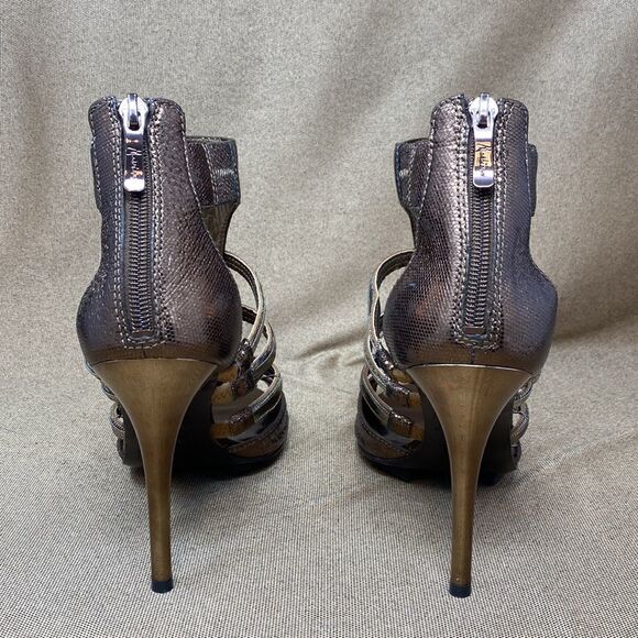 Guess by Marciano Strappy Caged Stiletto Heels - Picture 9 of 13